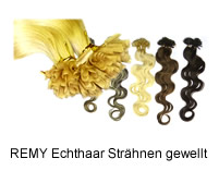 gewellte Straehnen